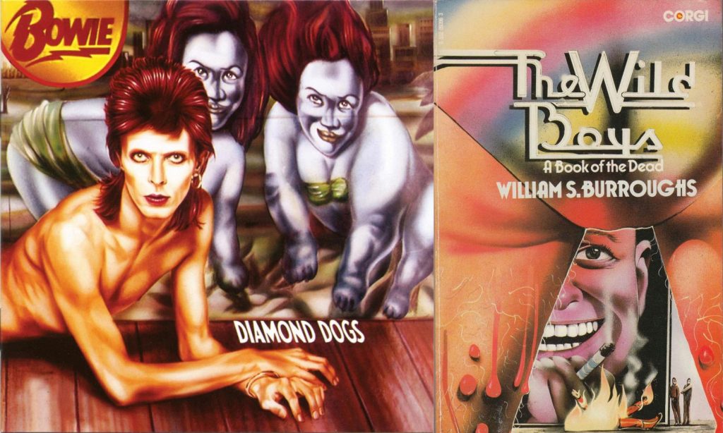 david bowie and william burroughs covers
