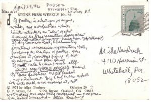 postcard from ginsberg