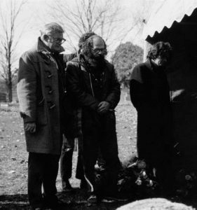 John Clellon Holmes at Kerouac's Funeral