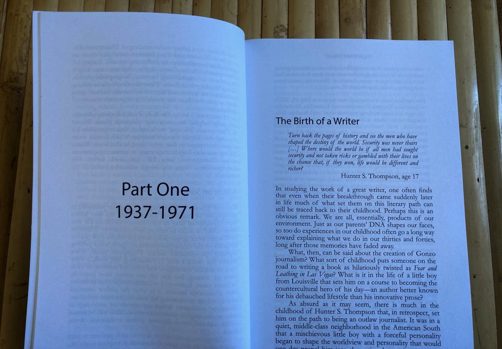 hunter s thompson childhood